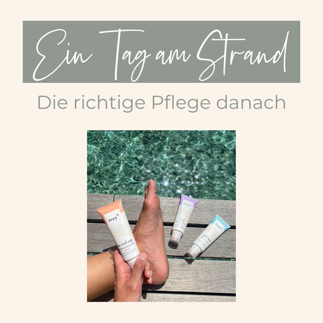 13. Schritt: Strandtag: Entspannend für dich, aber nicht für deine Füße